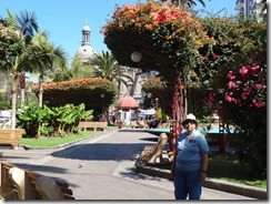 01 Mary in Plaza Colon in Antafagasto Chile