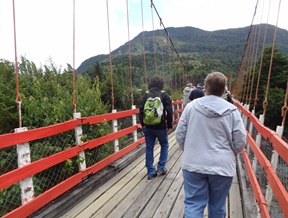 37 Mary crossing bridge at Pangal