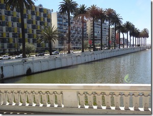 55 canal where ocean comes in at Vina Del Mar