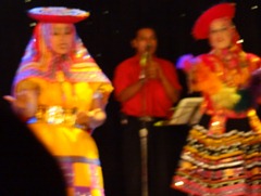 75 Folk dancers on Prinsendam in Lima