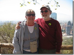 80 Rick & Mary at hillside overlook of Santiago