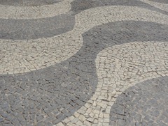 118 Mosaic sidewalk at Sugarloaf lower level