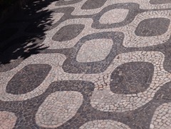 131 Mosaic sidewalk at Ipanema
