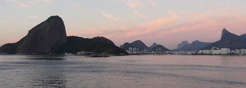24 Sailing into Rio at sunrise -
