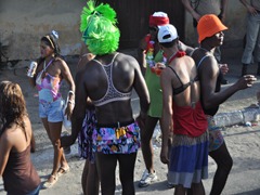 26 street parade near Isla Itamaraca