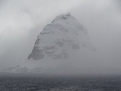 38 Wiencke Island mountain in clouds