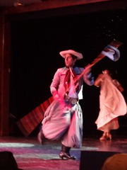 45 Argentine gaucho dancers on Prinsendam
