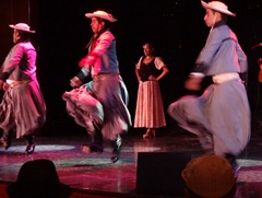 53 Argentine gaucho dancers on Prinsendam
