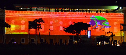 62 bldg projection frog