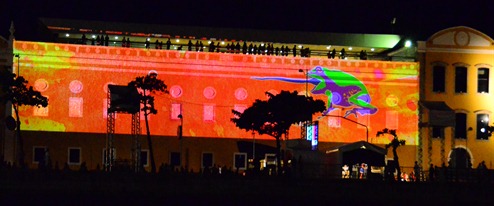 63 bldg projection frog