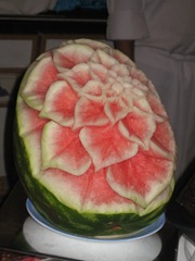 10 Carved Watermelon