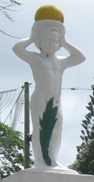 18 Gate to Derek Walcott Square,with cherubim