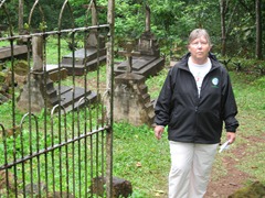 22 Mary at children's cemetery