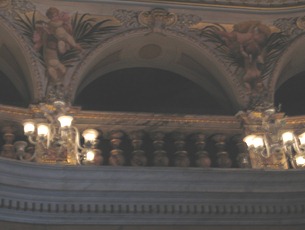 36 Ceiling of salon in Teatro