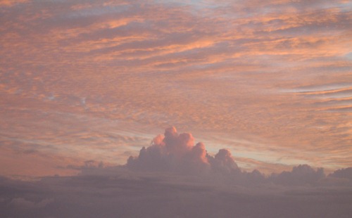 51 Sunset over the Caribbean