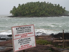 56 Devil's Island (Ile du Diable) from Ile Royale