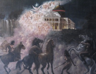 71 Immortality - painting in Palacio Rio Negro