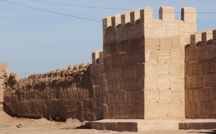 10a.  Taroudant, Morocco (walls from restaurant)