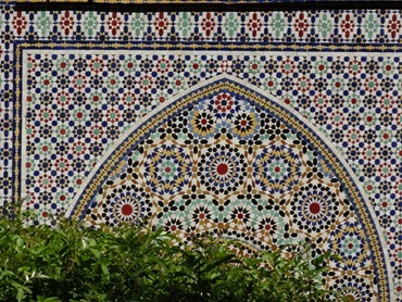17a. Marrakesh tilework at hotel