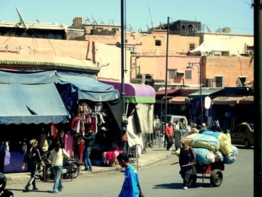 32a. Marrakesh street scene