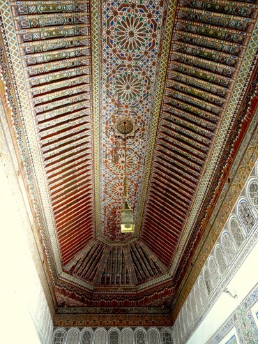 66a. Marrakesh Bahia ceiling