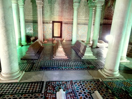 95a. Marrakesh Saadian tombs