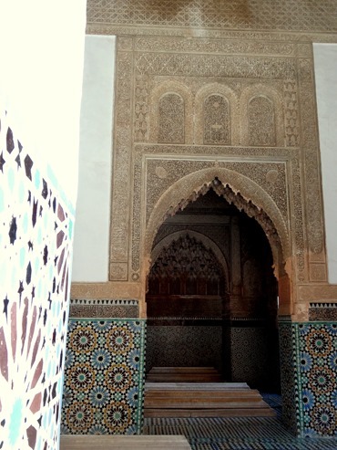 96a. Marrakesh Saadian womens' tomb