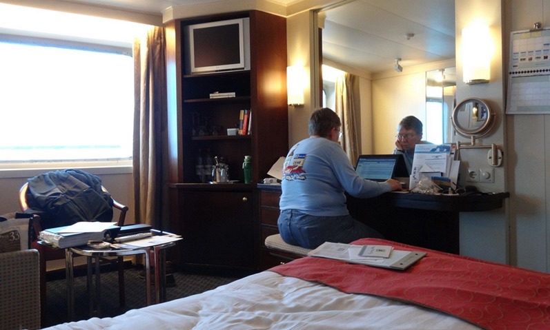 Mary in our cabin_ShiftN