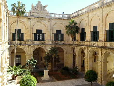 196. Malta Valleta Grand Master's Palace
