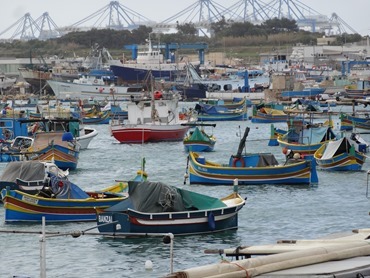273. Malta Maxxlocks harbor & fishing boats