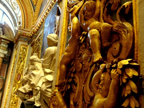 328. Malta Valleta St. Johns Co-Cathedral inside