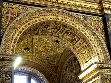 334. Malta Valleta St. Johns Co-Cathedral inside