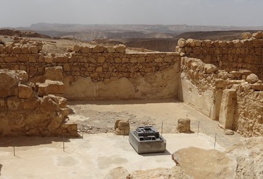 63a. Masada Herod's reception room