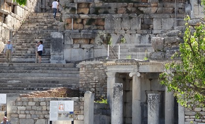 176a. Ephesus Fountain by steps to Theater
