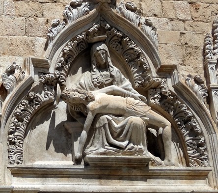 207a. Monastery Pieta relief