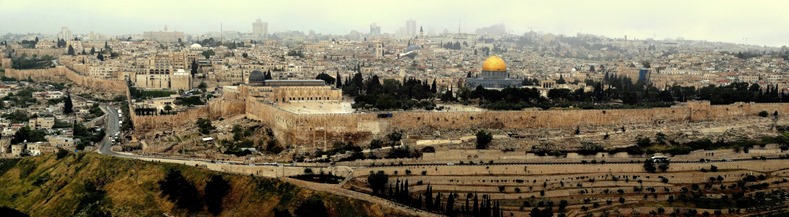 277. Jerusalem_panorama temple mount