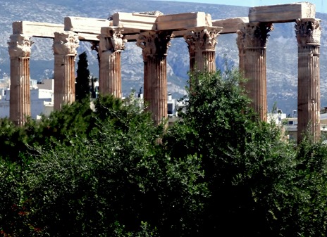 324. Athens Temple of Olympian Zeus