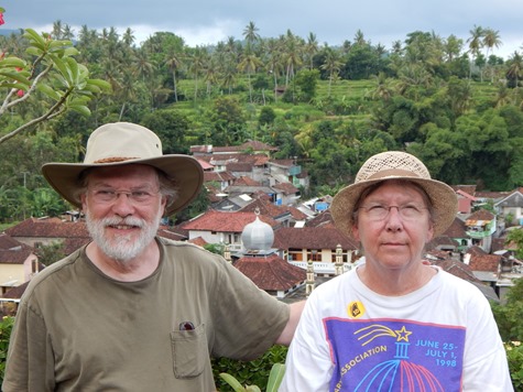 004 Rick and Mary at Puri Agung Karangasem