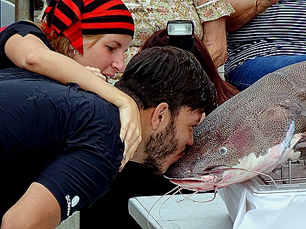 21. Neptune & Birthday at mouth of Amazon