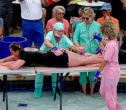 23. Neptune & Birthday at mouth of Amazon