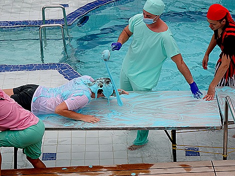 26. Neptune & Birthday at mouth of Amazon