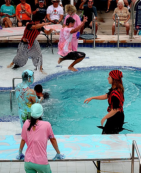 32. Neptune & Birthday at mouth of Amazon