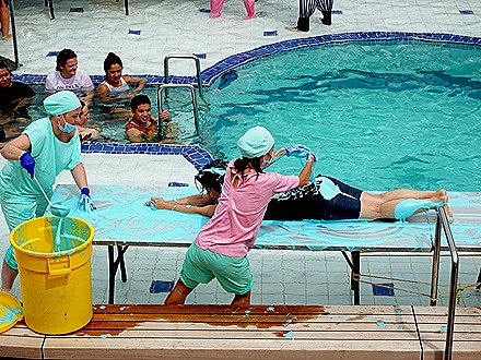 39. Neptune & Birthday at mouth of Amazon