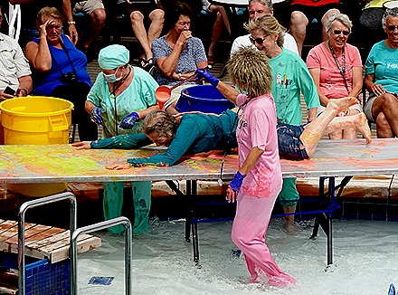 45. Neptune & Birthday at mouth of Amazon