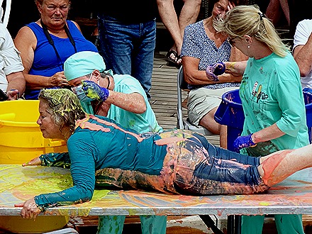 47. Neptune & Birthday at mouth of Amazon