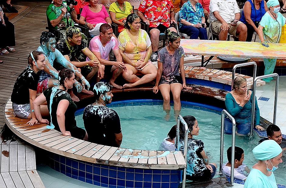 55. Neptune & Birthday at mouth of Amazon