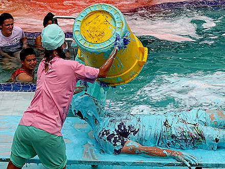 66. Neptune & Birthday at mouth of Amazon