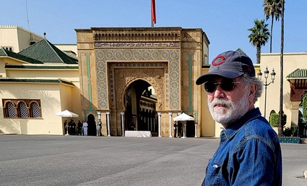 22a.  Rick near palace in Rabat_ShiftN