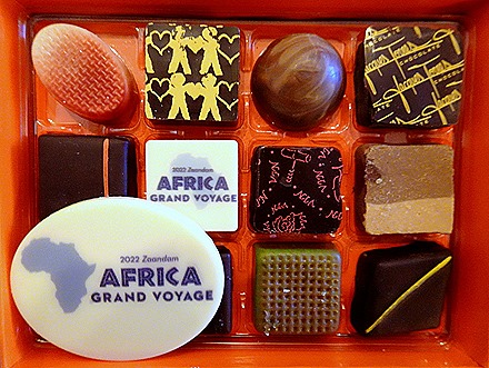 26.  Crossing Atlantic (Choc box 1st Dressy night)