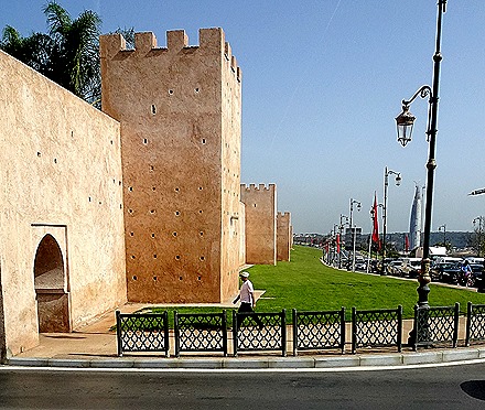 Possibly the old city walls